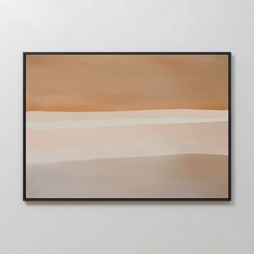 Saharan Lines Abstract Canvas Art