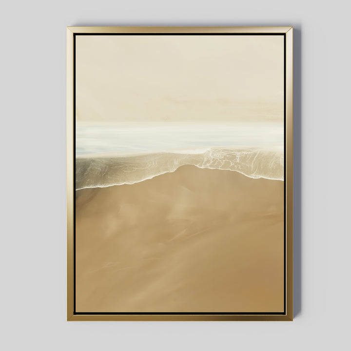 Sand and Sea Abstract Canvas Art