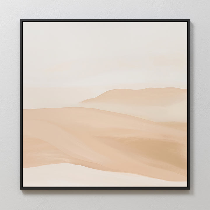 Sandy Horizons Abstract Canvas Art