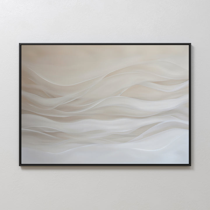 Sandy Hues Abstract Canvas Art