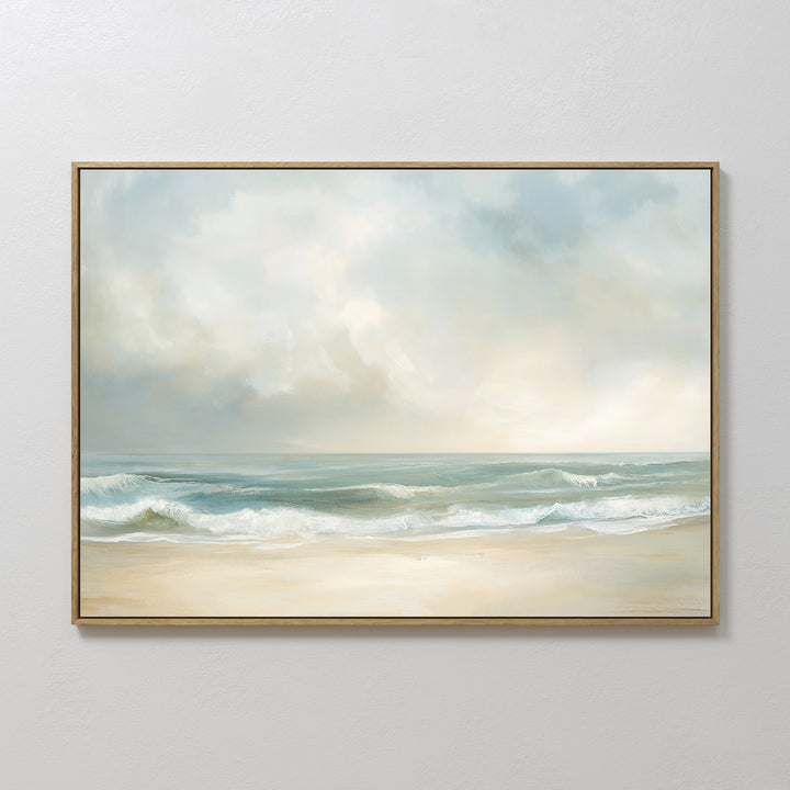 Serene Beach Canvas Art