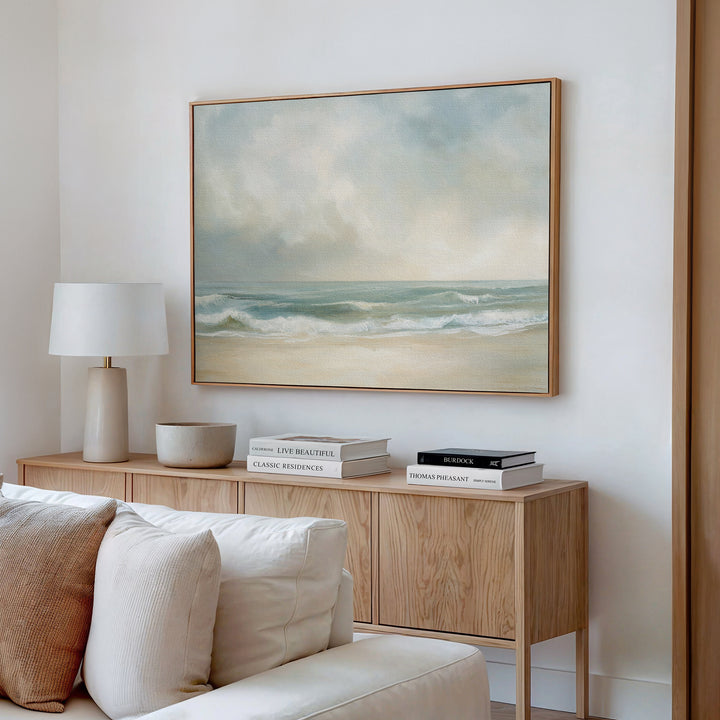 Serene Beach Canvas Art