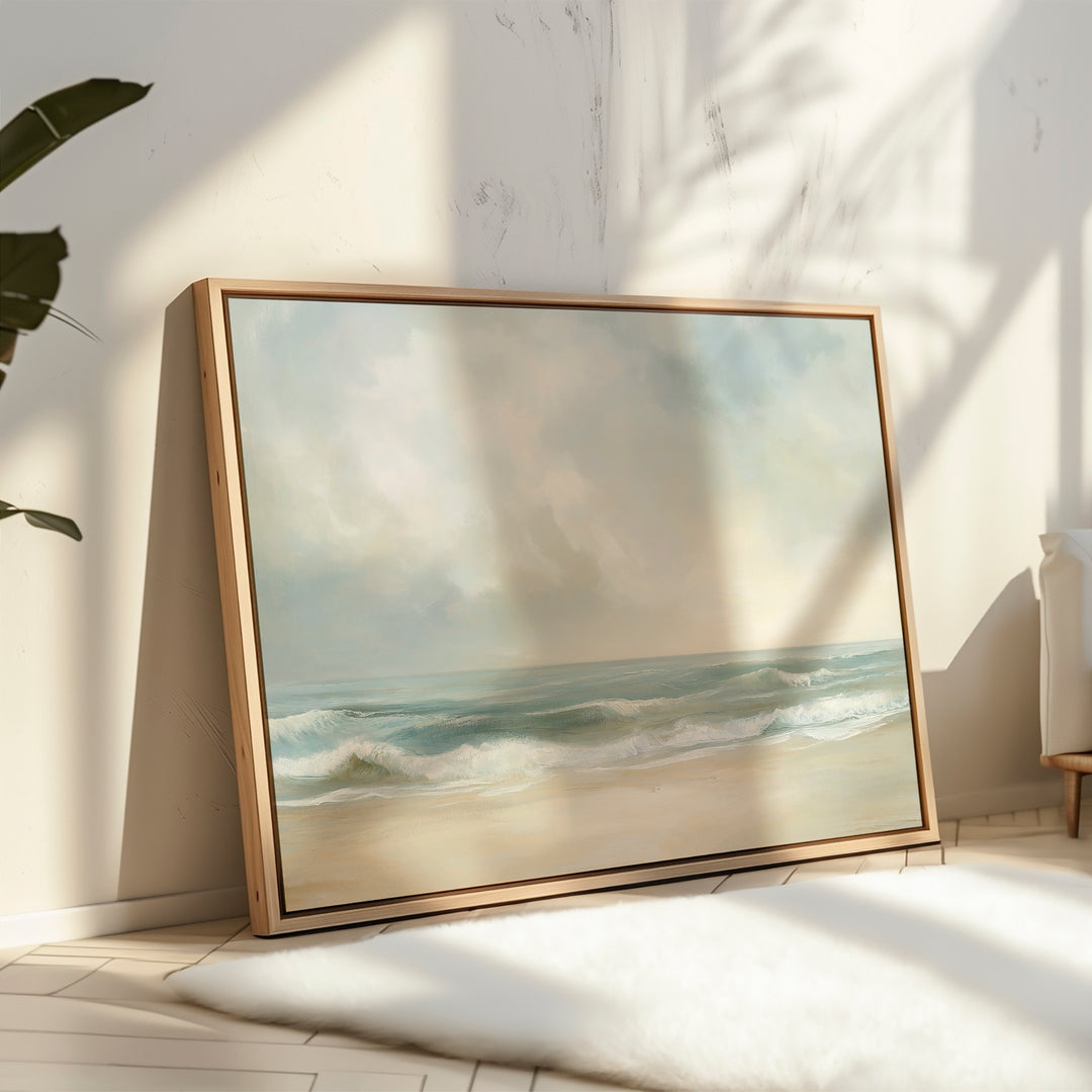 Serene Beach Canvas Art