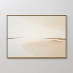 Horizontal — Serene Expanse Canvas Art – Horizontal