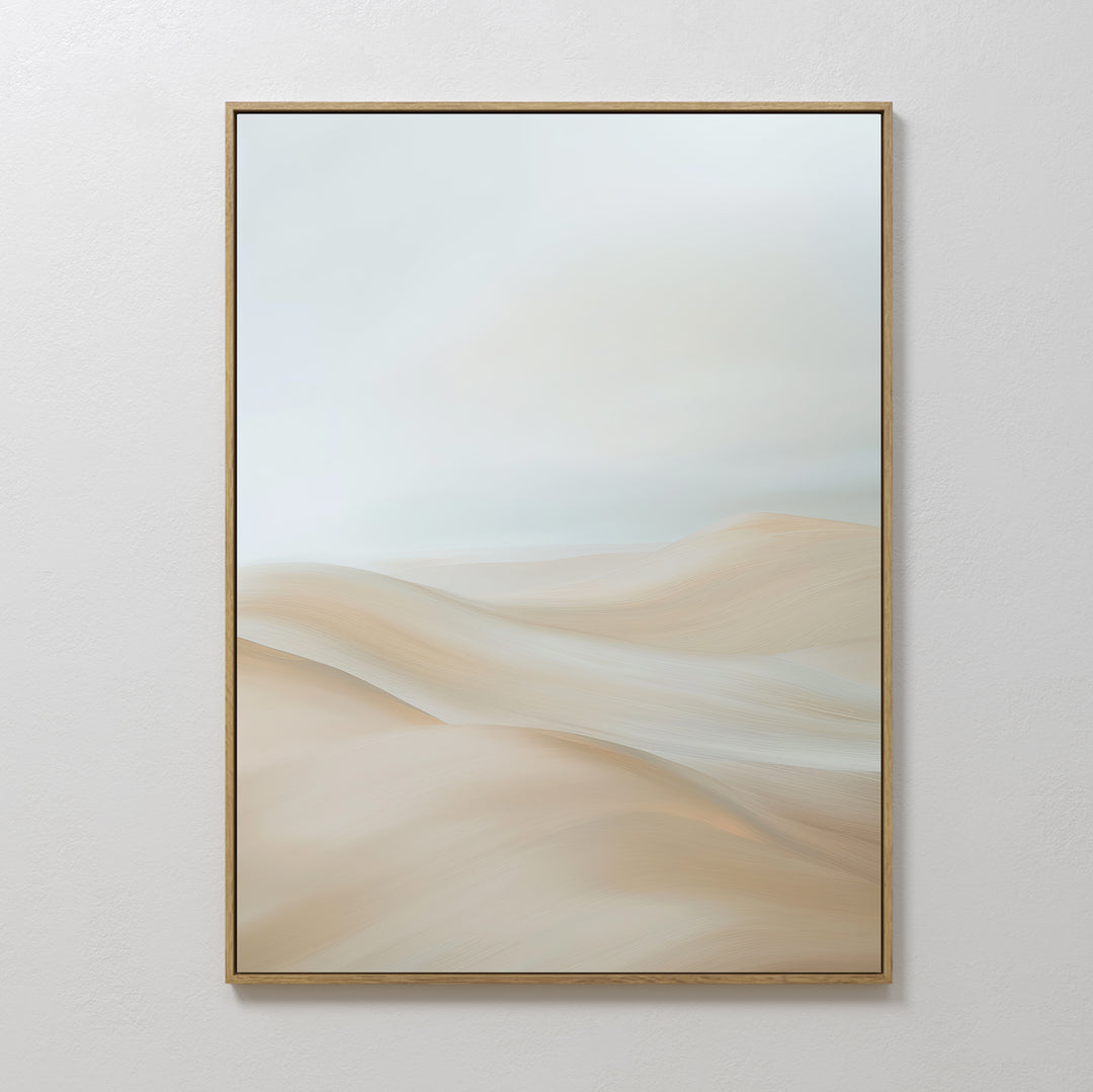 Serene Peaks Abstract Canvas Art