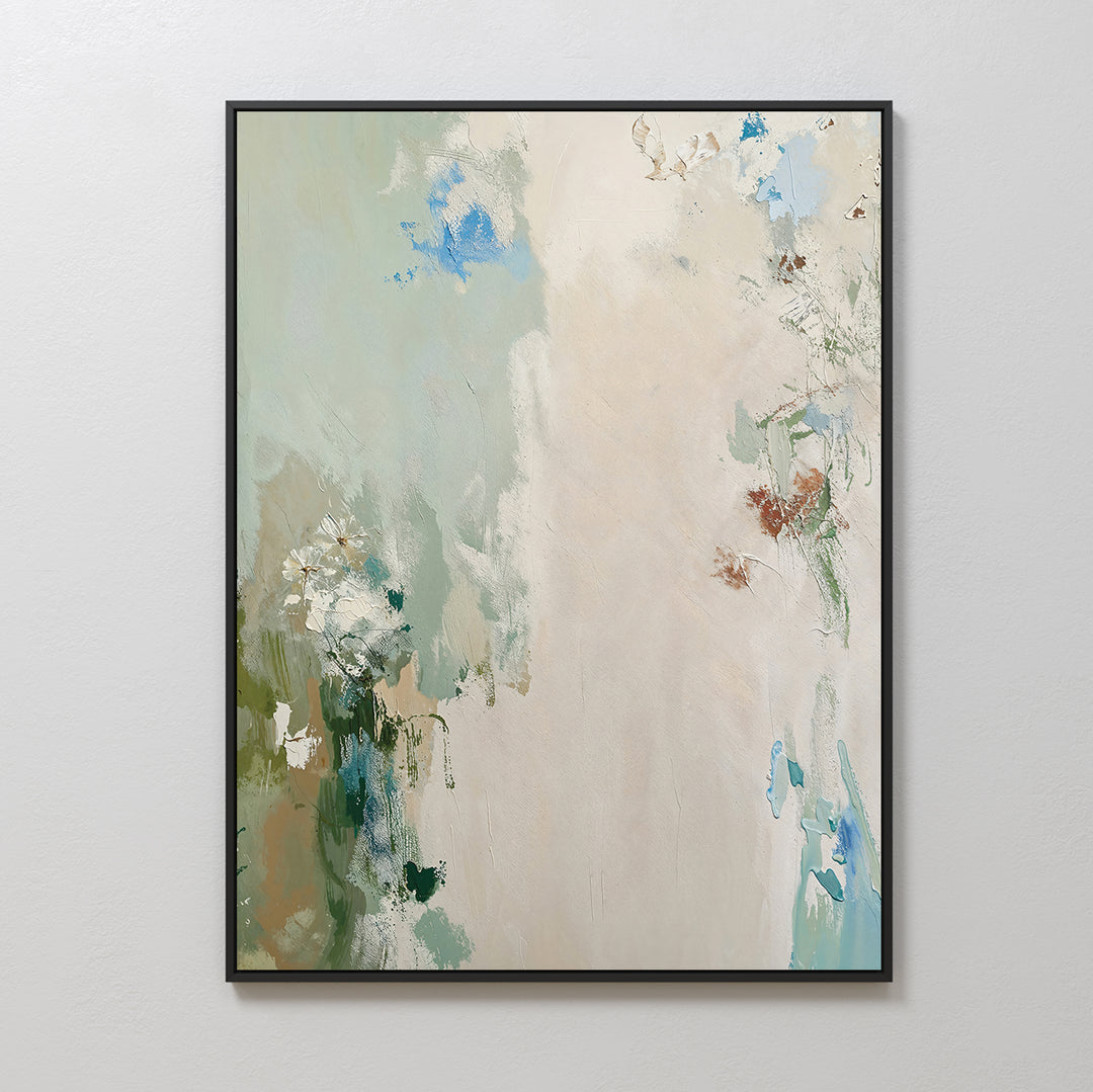 Serenity Garden Abstract Canvas Art