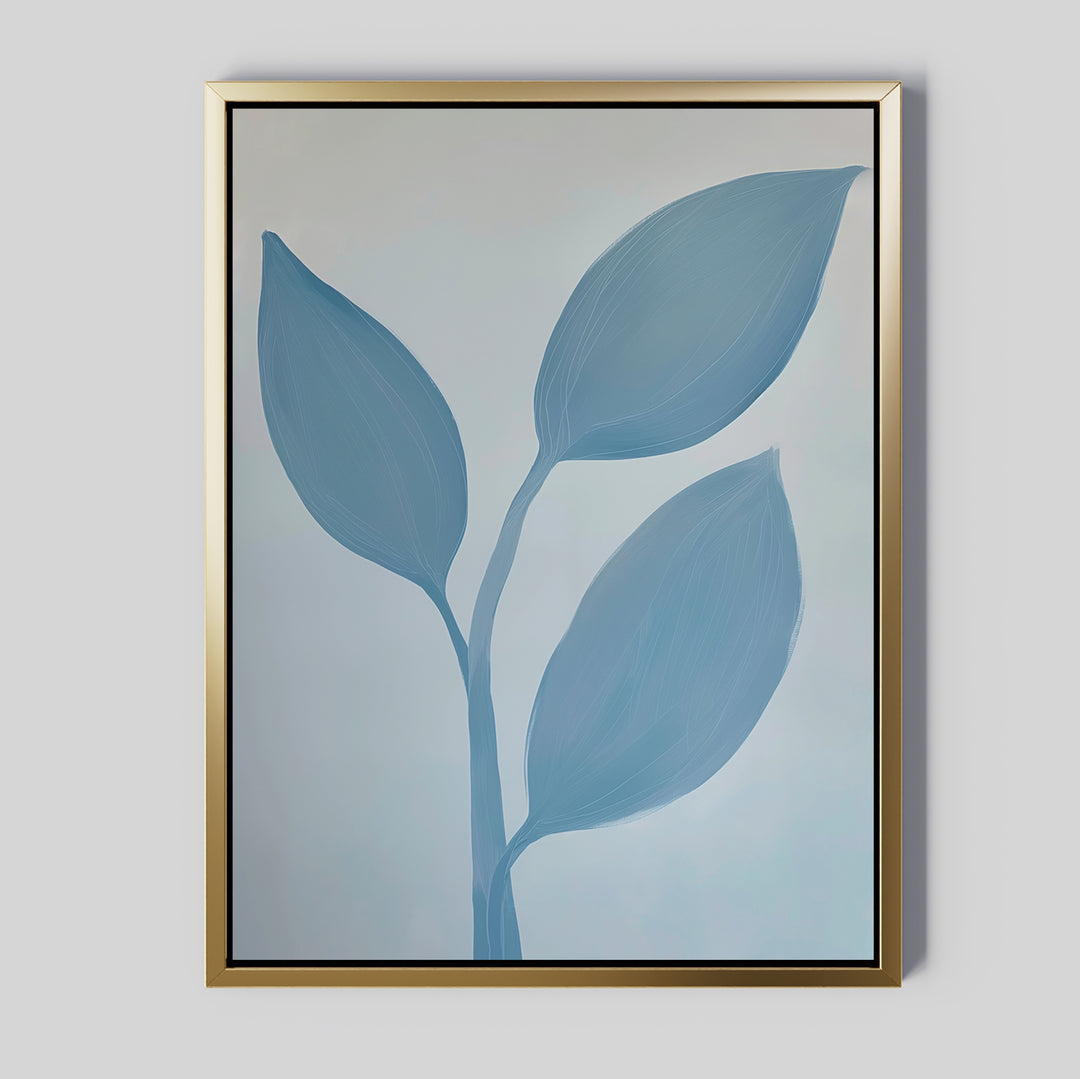 Serenity Sprouts Abstract Canvas Art