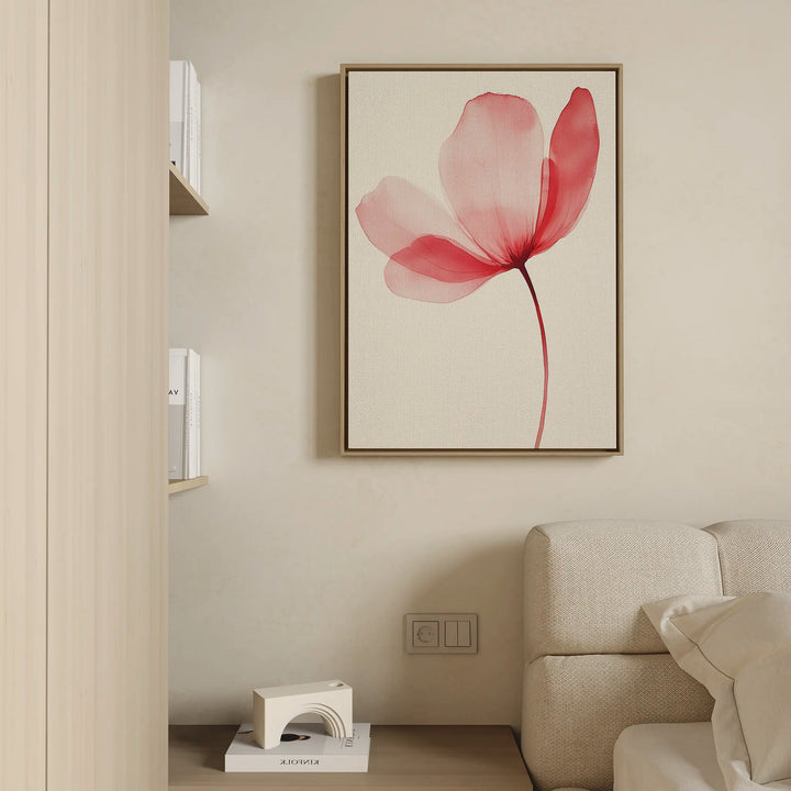 Single Bloom Canvas Art