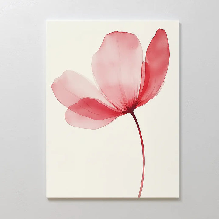 Single Bloom Canvas Art