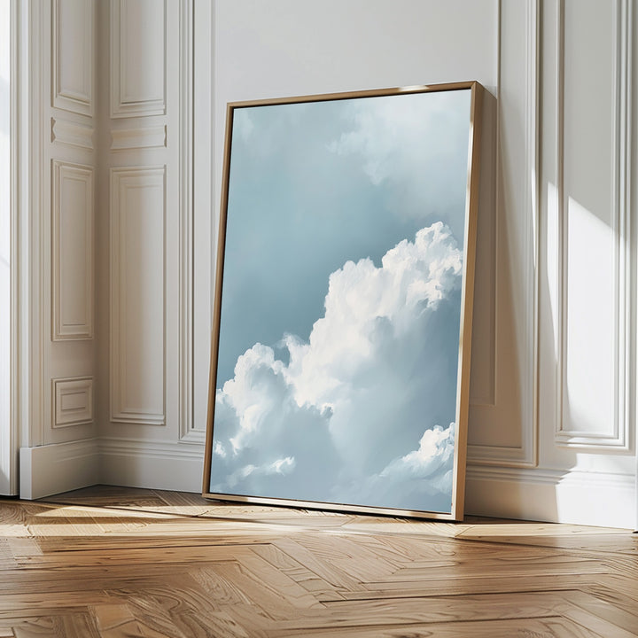 Sky Serenade Abstract Canvas Art