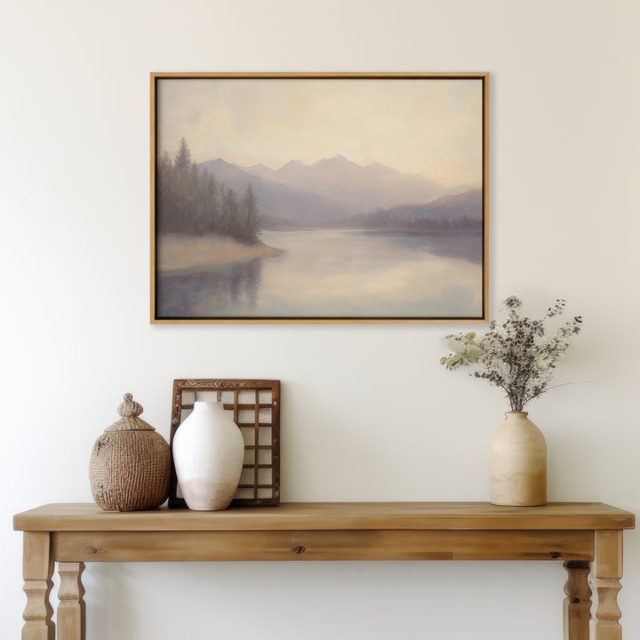 Smoky Peaks Canvas Art