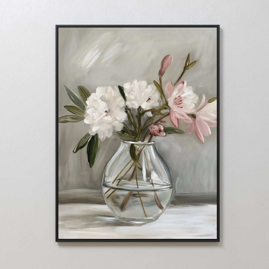 Soft Blossoms Canvas Art