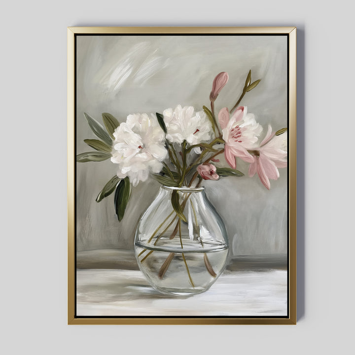 Soft Blossoms Canvas Art