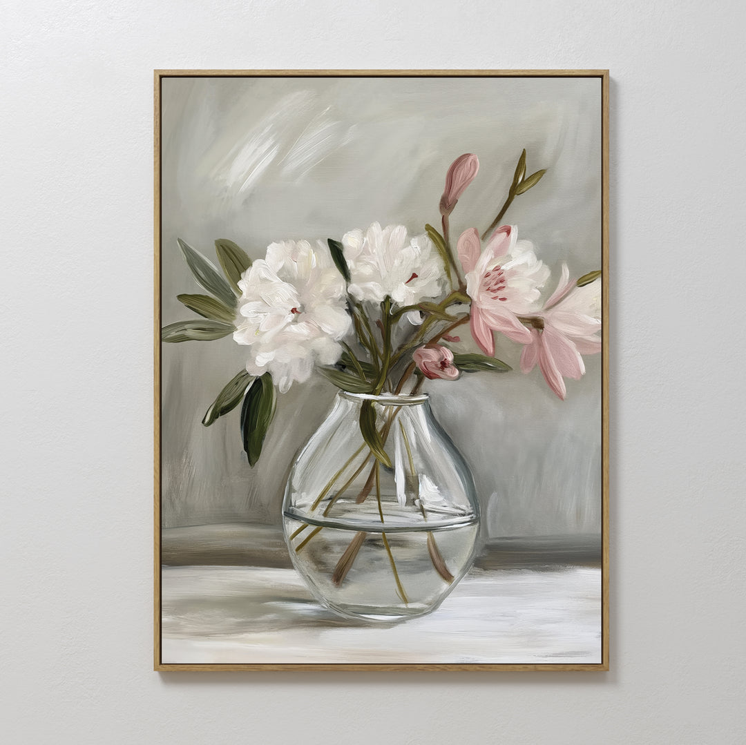 Soft Blossoms Canvas Art