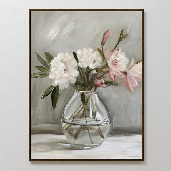 Soft Blossoms Canvas Art