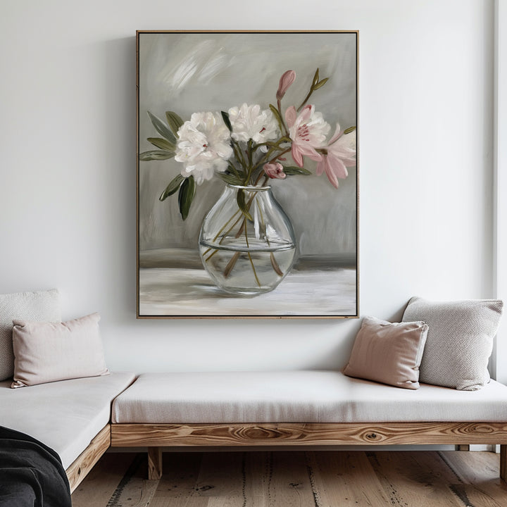 Soft Blossoms Canvas Art