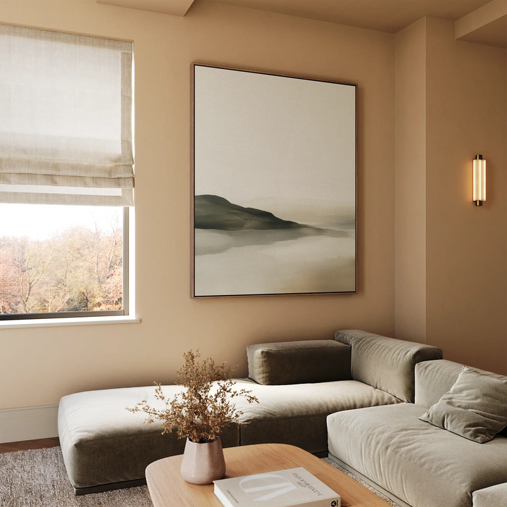 Soft Valley Canvas Art – Vertical