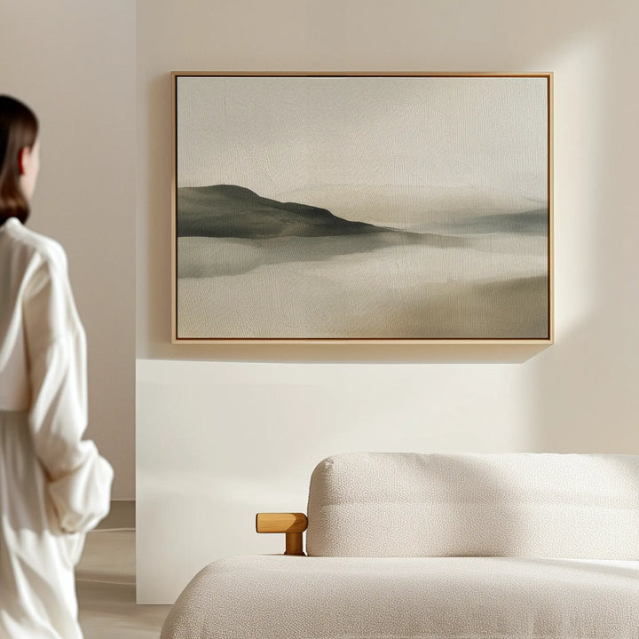 Soft Valley Canvas Art – Horizontal