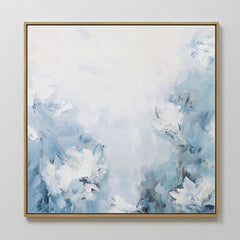 Square — Spring Hues Abstract Canvas Art