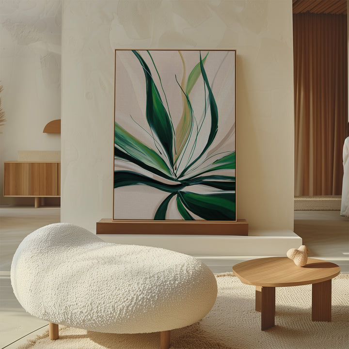 Spring's Essence Abstract Canvas Art