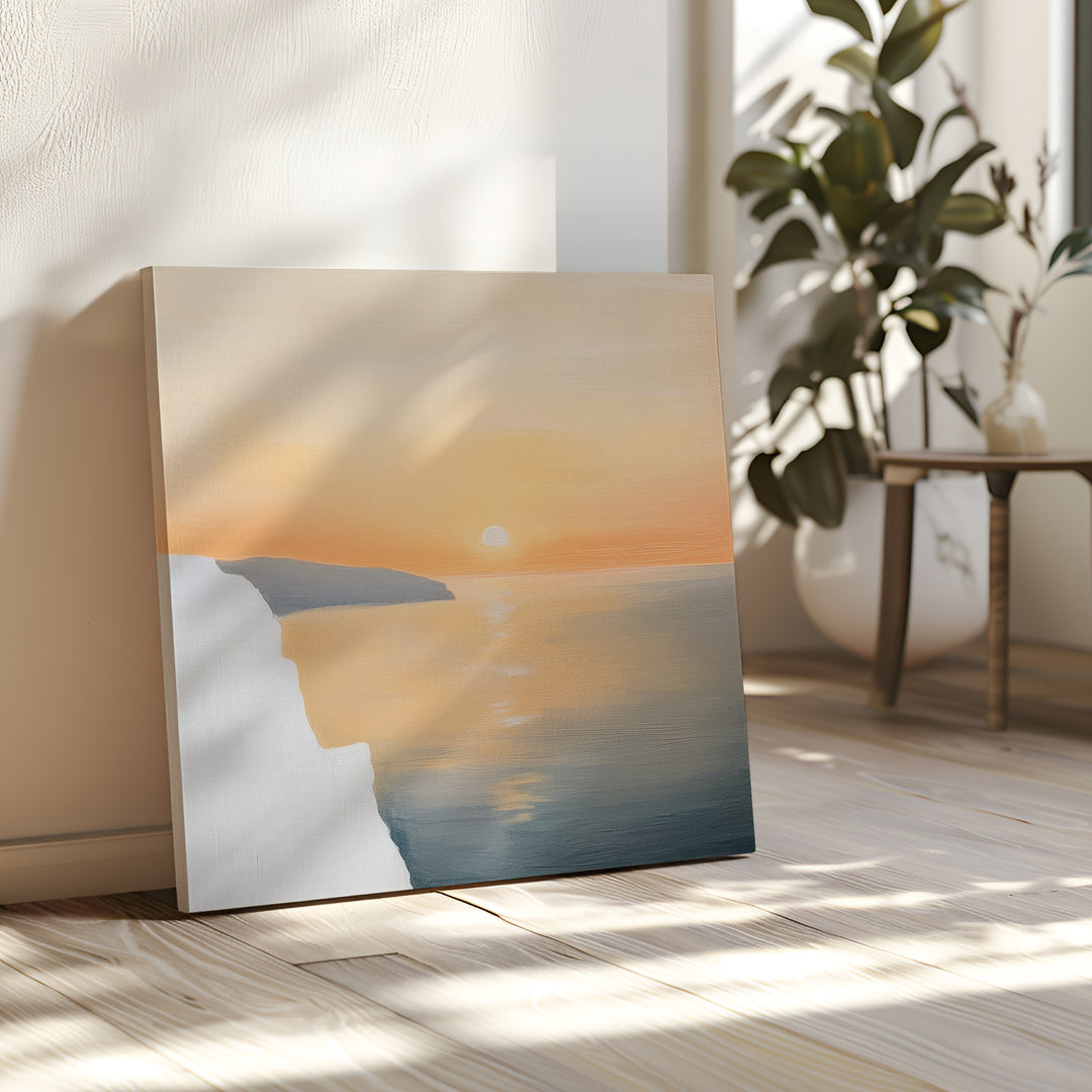 Sundown Silence Abstract Canvas Art