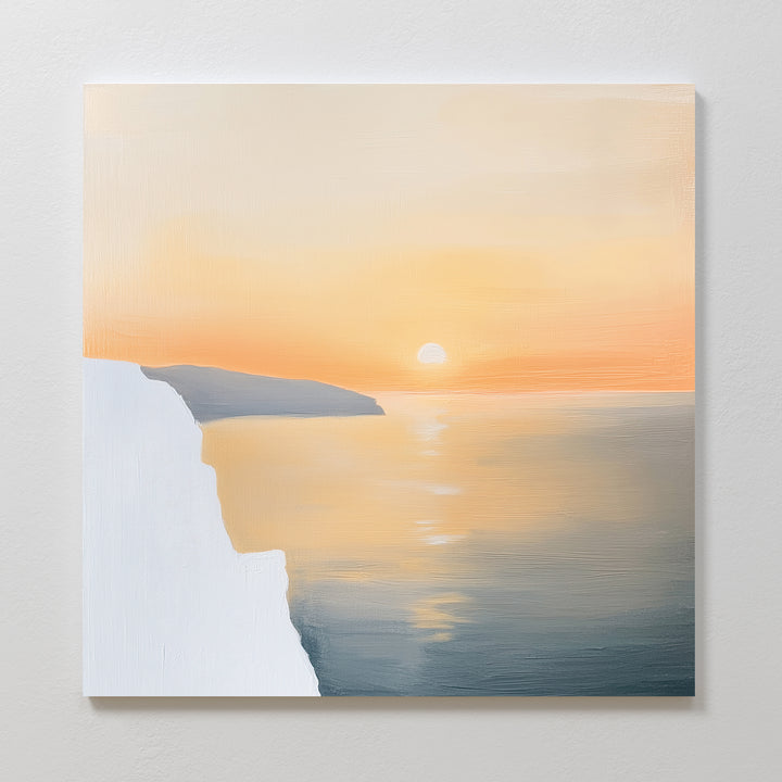 Sundown Silence Abstract Canvas Art