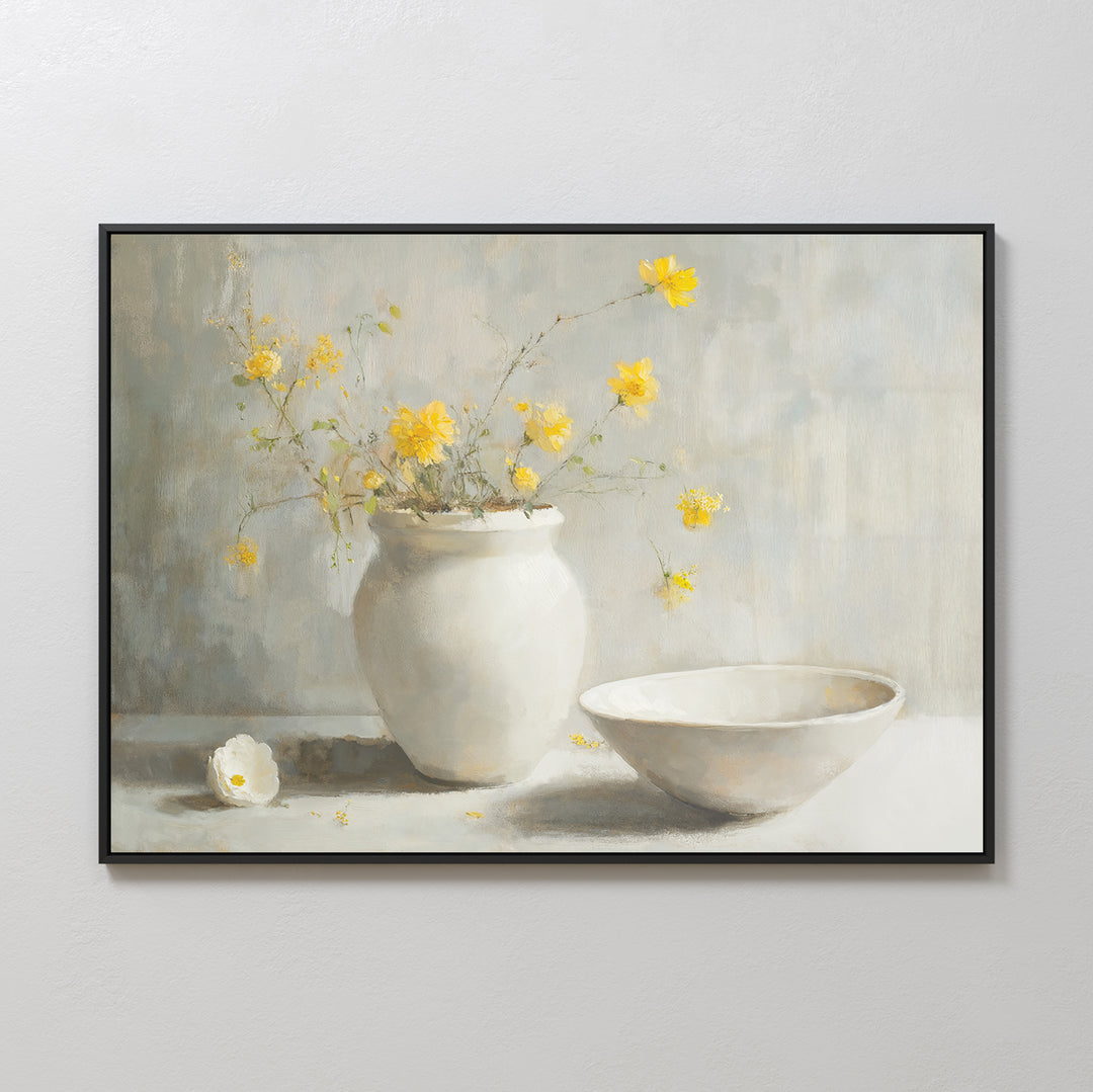 Sunny Blossoms Canvas Art