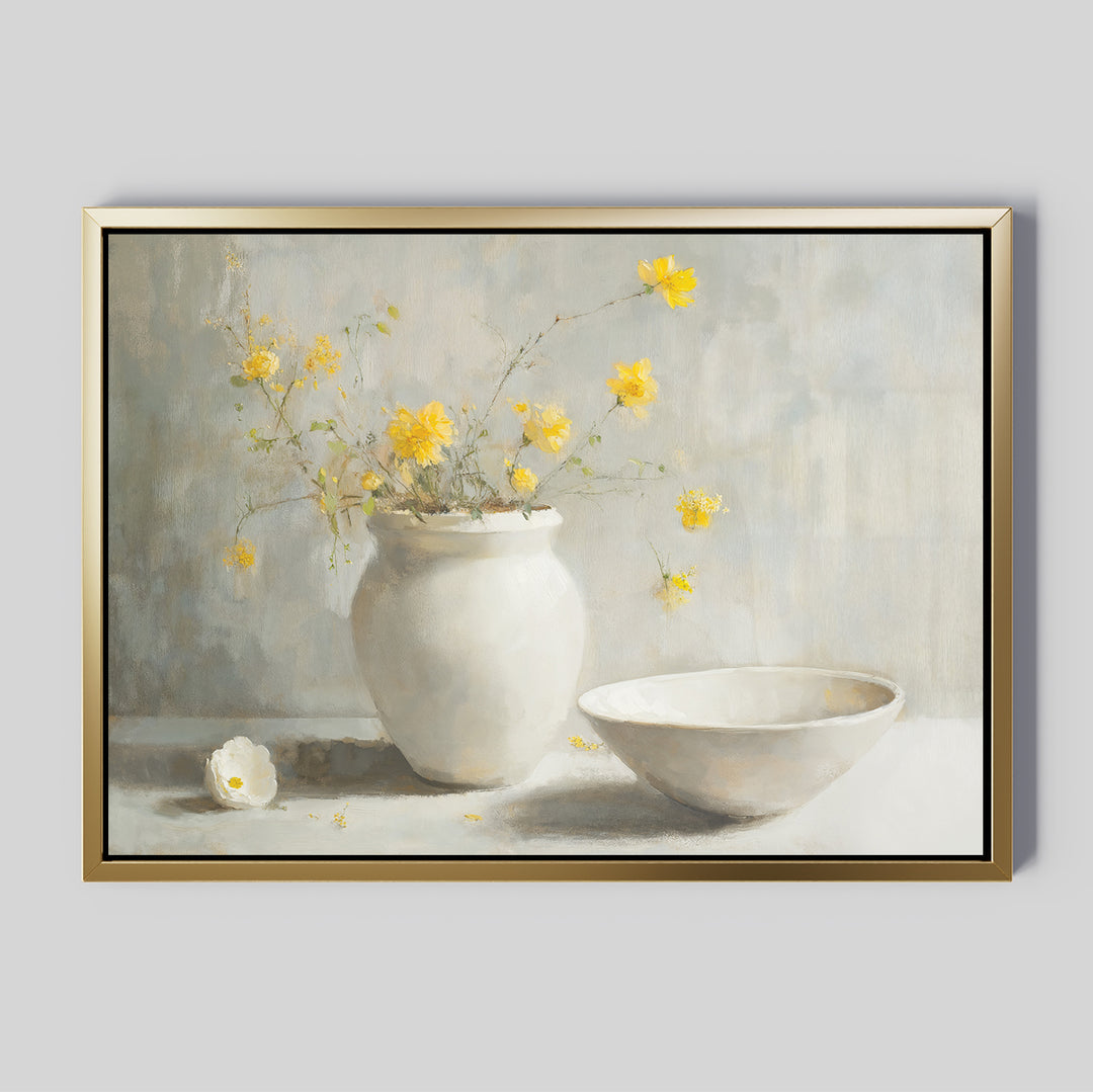 Sunny Blossoms Canvas Art