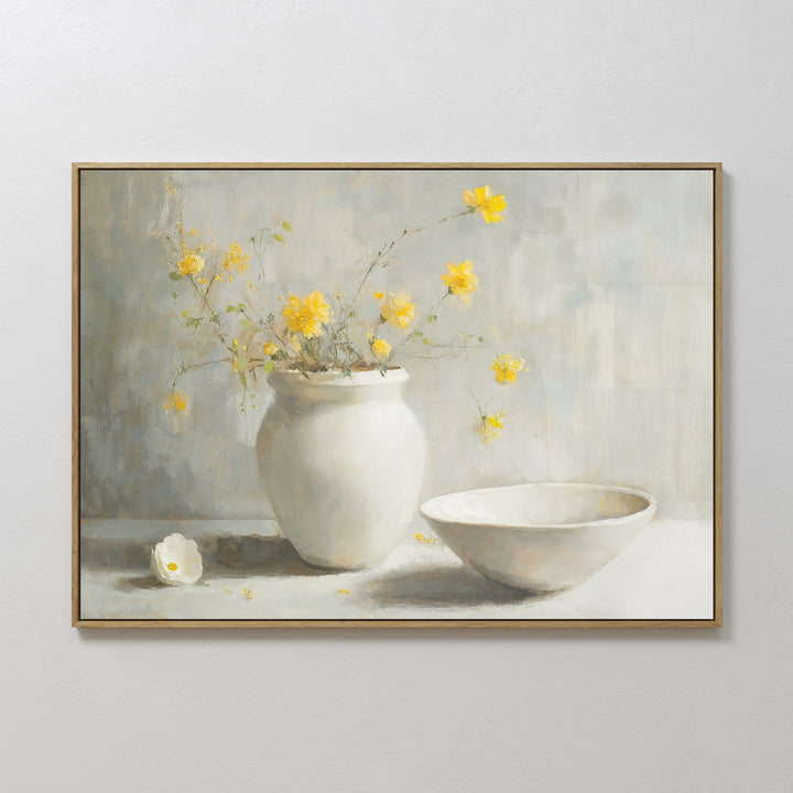 Sunny Blossoms Canvas Art