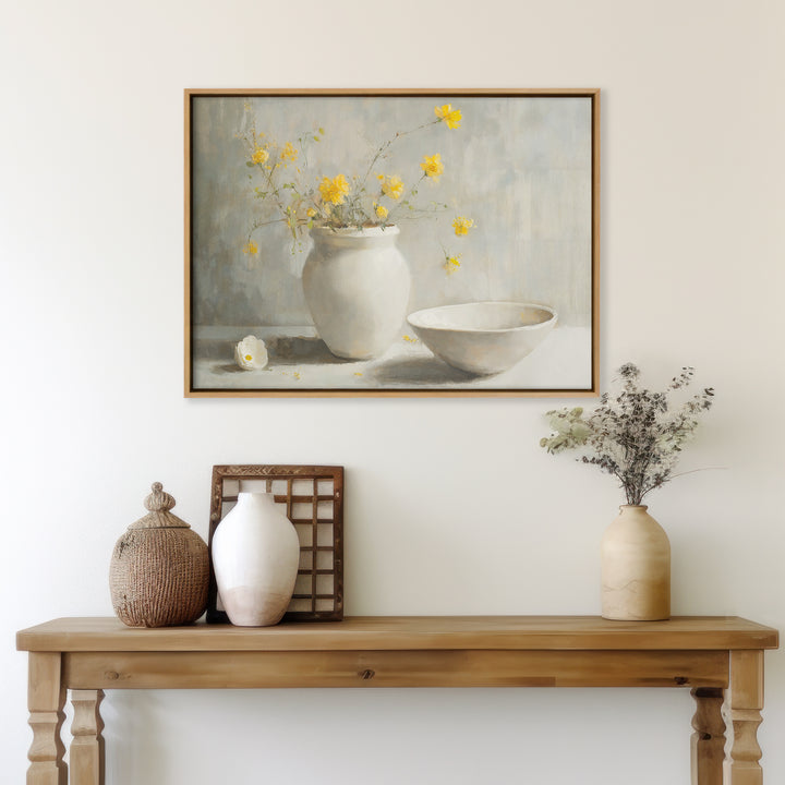 Sunny Blossoms Canvas Art