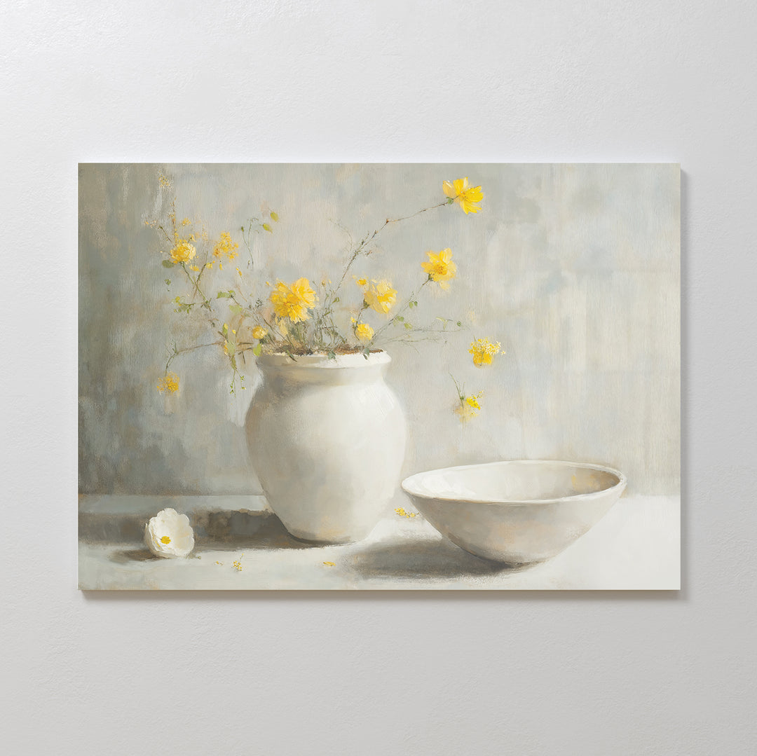 Sunny Blossoms Canvas Art