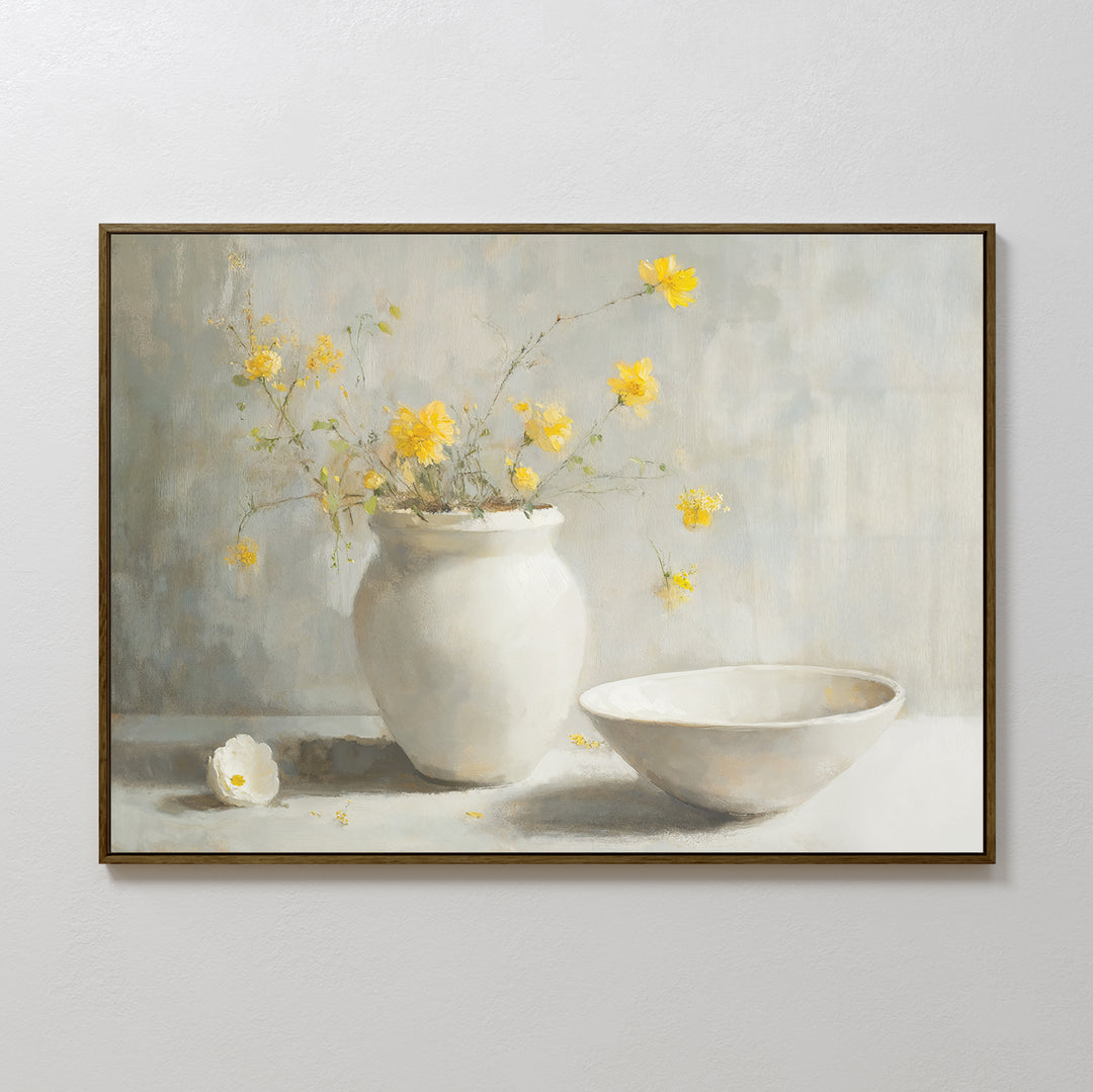 Sunny Blossoms Canvas Art