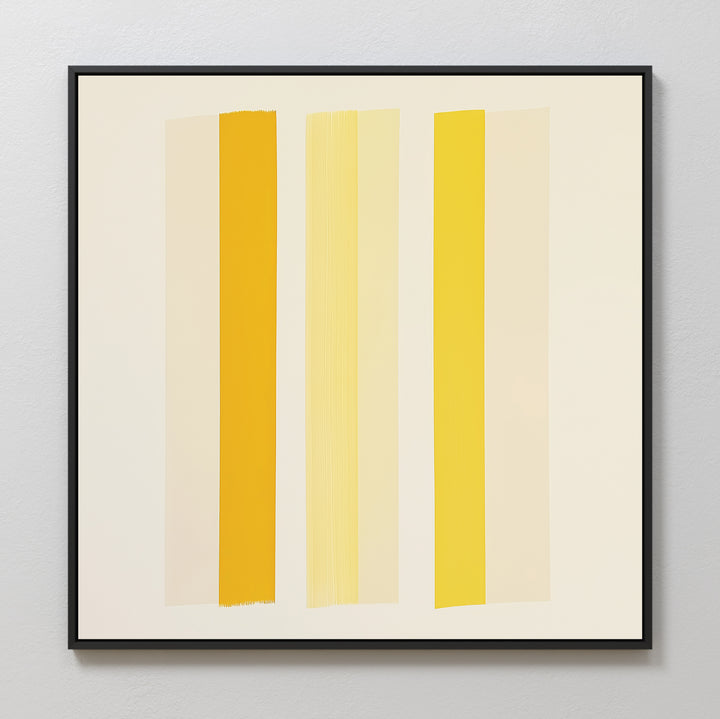 Sunny Stripes Canvas Art