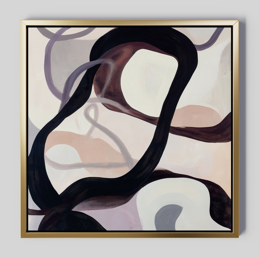 Tangled Reverie Abstract Canvas Art