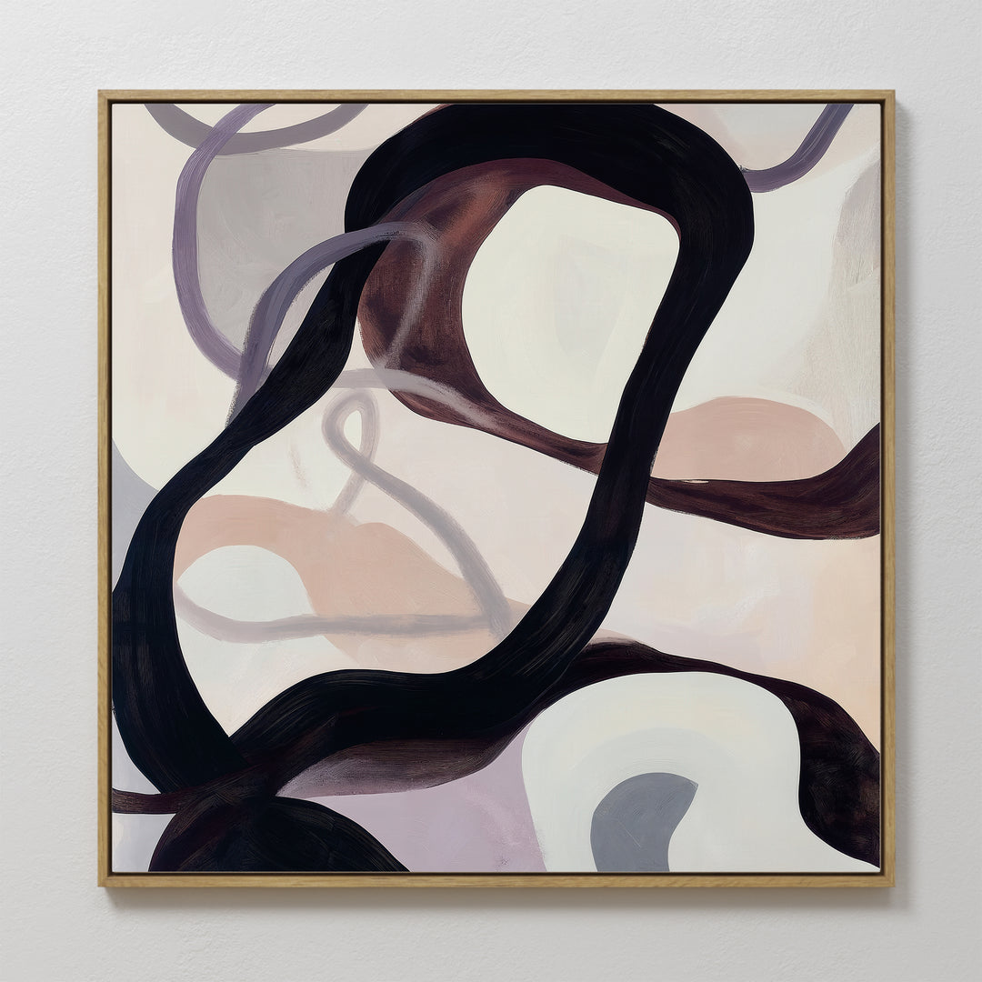 Tangled Reverie Abstract Canvas Art