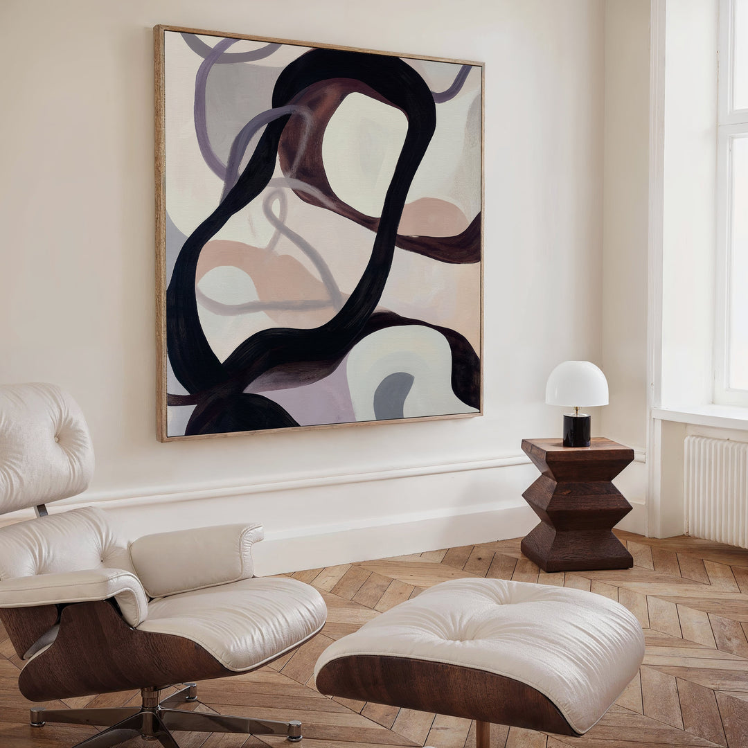 Tangled Reverie Abstract Canvas Art