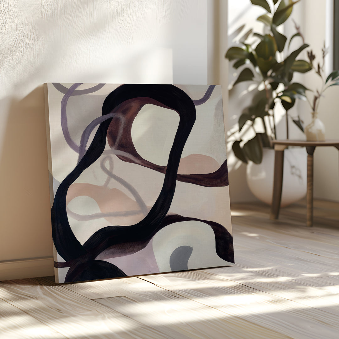 Tangled Reverie Abstract Canvas Art