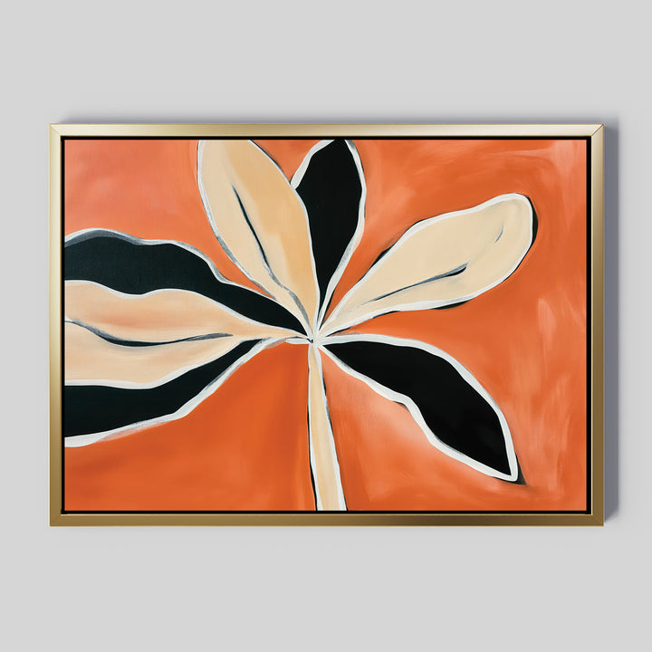 Terra Bloom Abstract Canvas Art