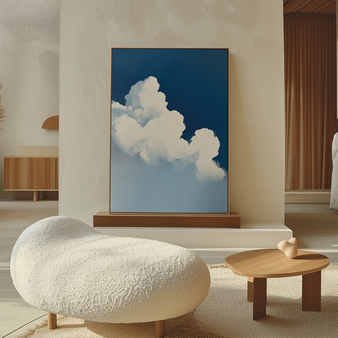 The Cumulus Abstract Canvas Art