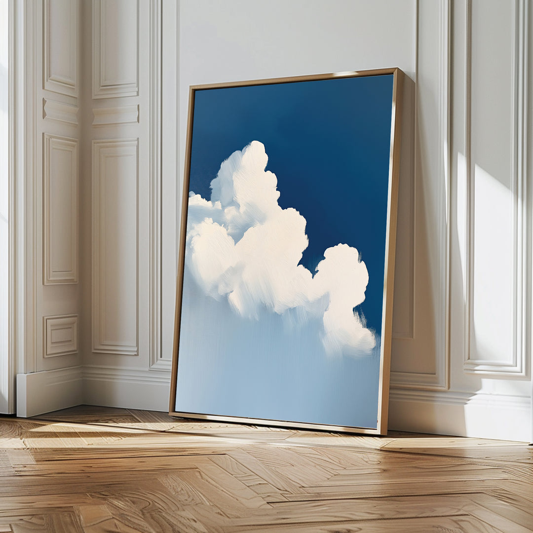 The Cumulus Abstract Canvas Art