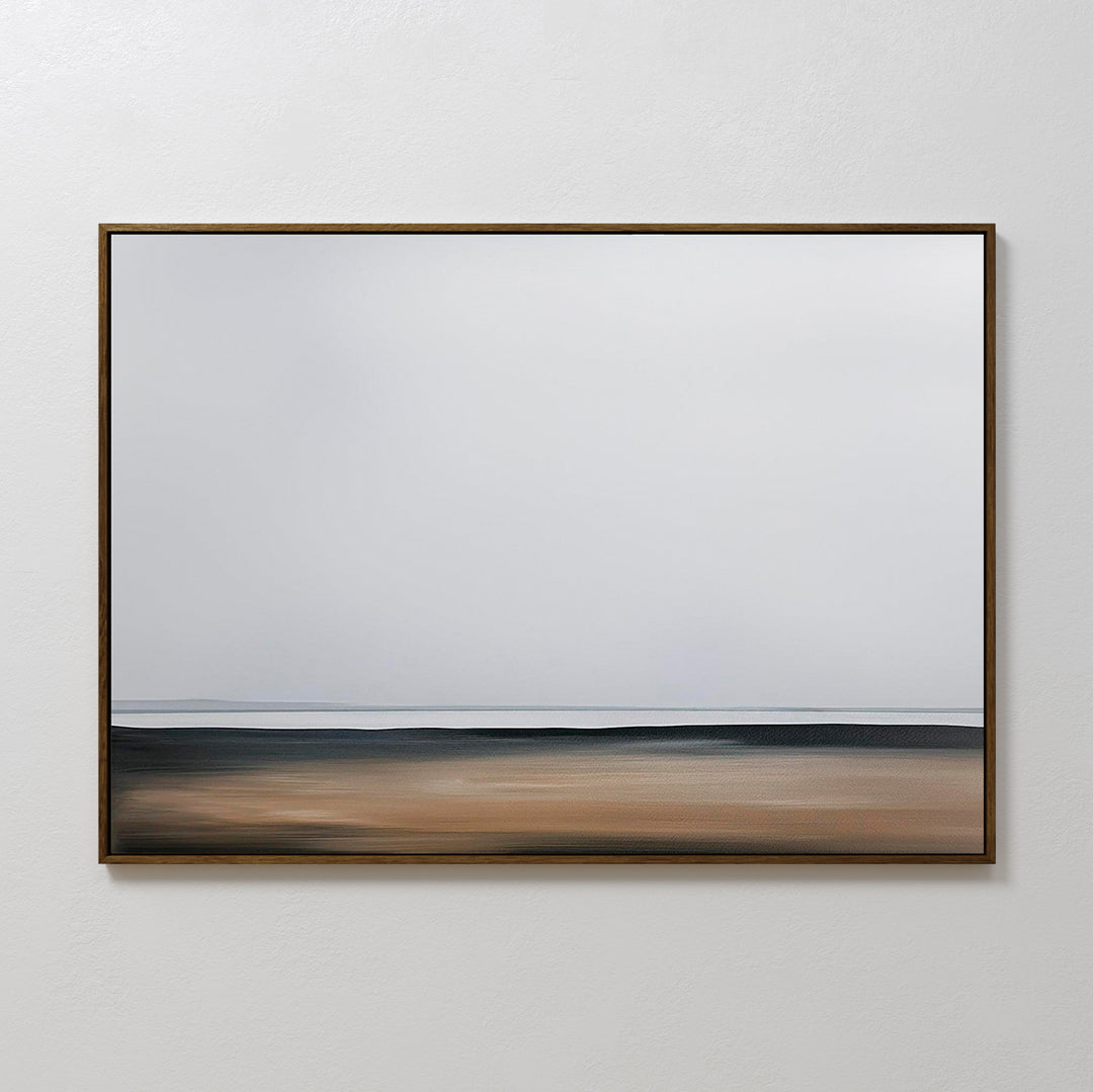 Quiet Plains Abstract Canvas Art