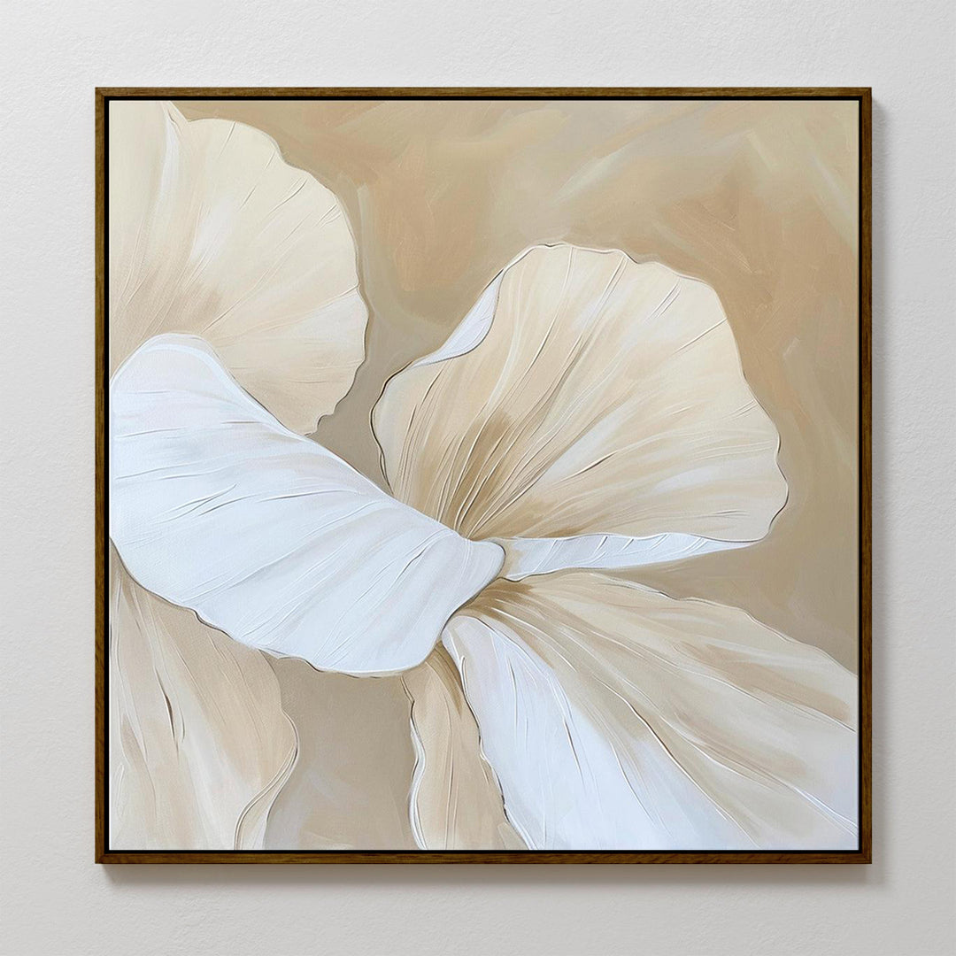 Floral Whisper Abstract Canvas Art