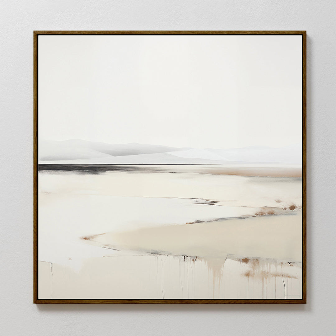 Quiet Valley Abstract Canvas Art