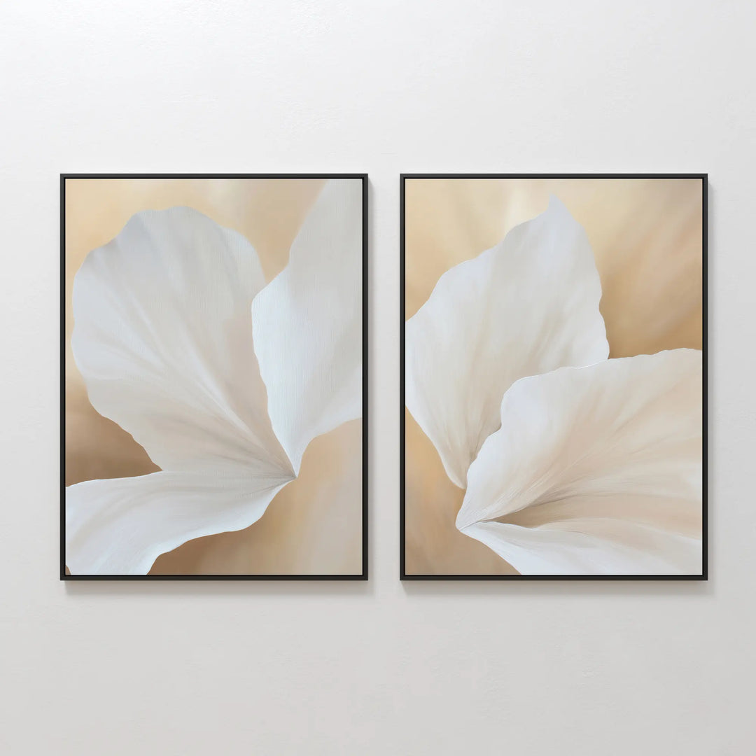 White Flora Set of 2