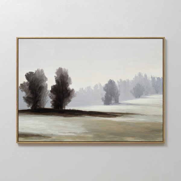 Winter Dusk Canvas Art