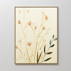 Vertical — Autumn Botanicals Canvas Art - Vertical
