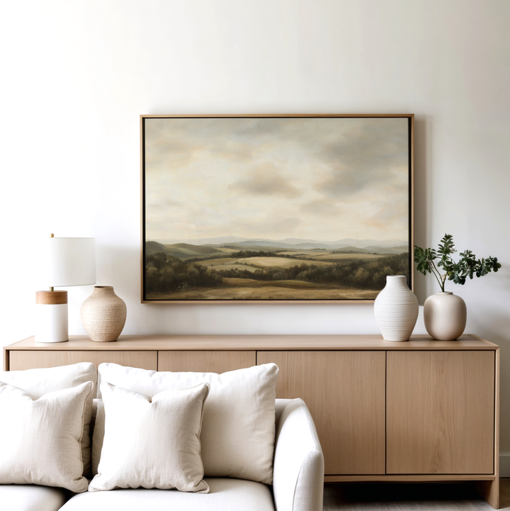 Beneath The Clouds Canvas Art