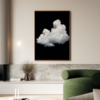 Cloud In Darkness Abstract Canvas Art