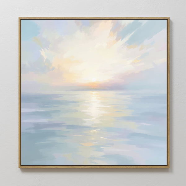 Ethereal Waters Canvas Art - Square