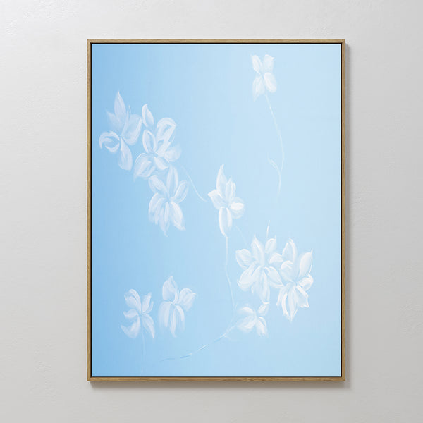 Gentle Blossoms Canvas Art - Vertical
